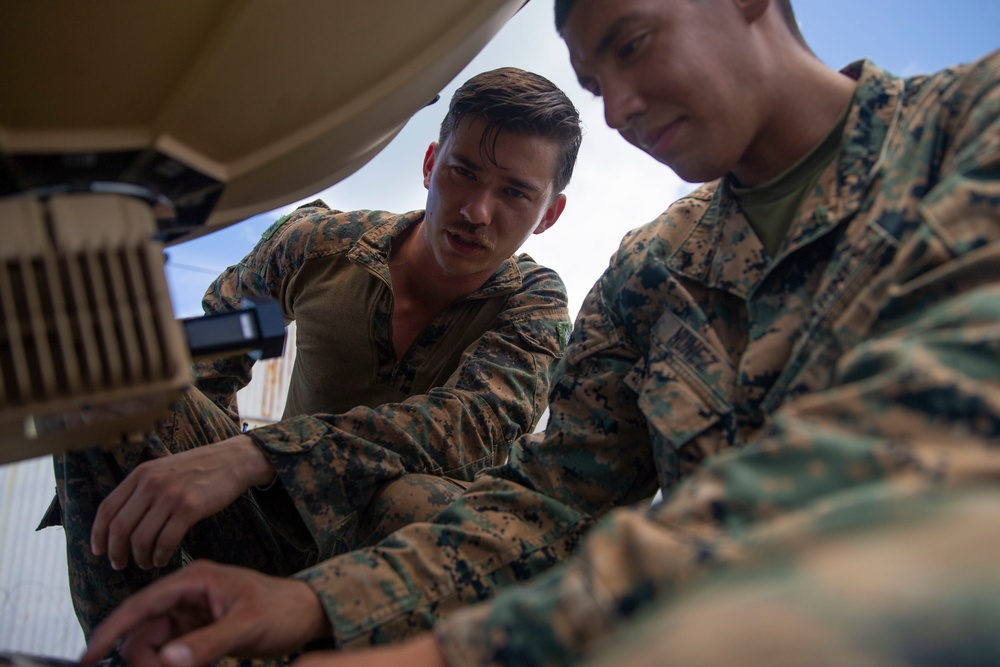 Initial Communications Set Up | Task Force Koa Moana 22