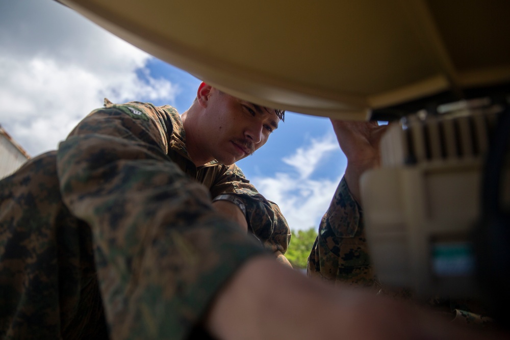 Initial Communications Set Up | Task Force Koa Moana 22