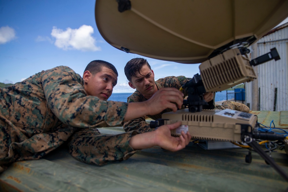 Initial Communications Set Up | Task Force Koa Moana 22
