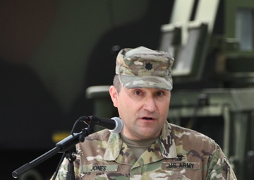 Change of Command ceremony June 16 2022 at the Zutendaal Army Prepositioned Stocks-2 worksite in Belgium