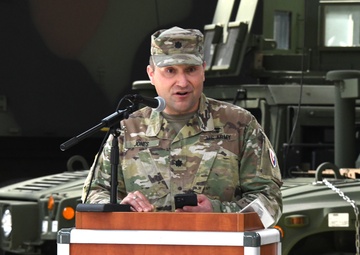 Change of Command ceremony June 16 2022 at the Zutendaal Army Prepositioned Stocks-2 worksite in Belgium