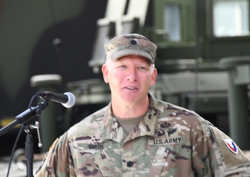 Change of Command ceremony June 16 2022 at the Zutendaal Army Prepositioned Stocks-2 worksite in Belgium
