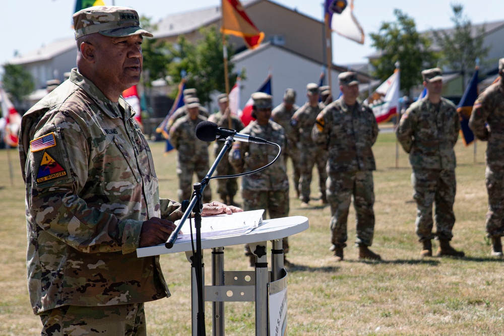 U.S. Army Europe and Africa welcomes new commander