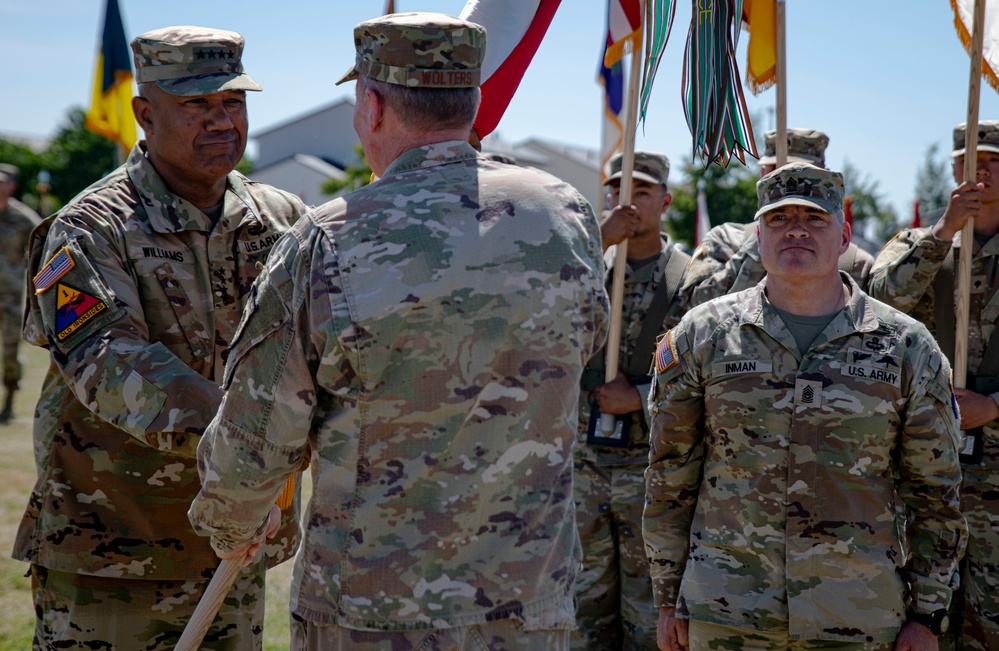 U.S. Army Europe and Africa welcomes new commander