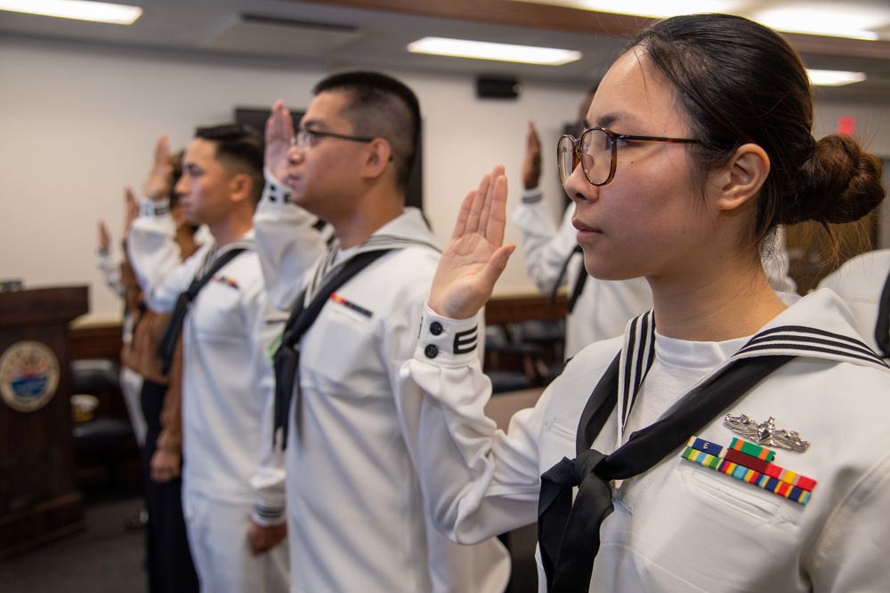 Naturalization Ceremony at CFAS