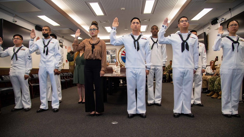 Naturalization Ceremony at CFAS