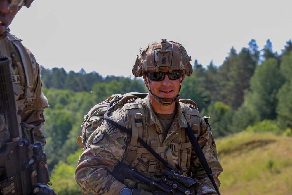 Spur Candidates Conduct Simulated Air Assault Mission During Spur Ride