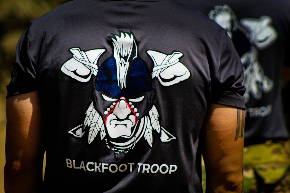 Spur Candidates Conduct Medical Lane During Spur Ride