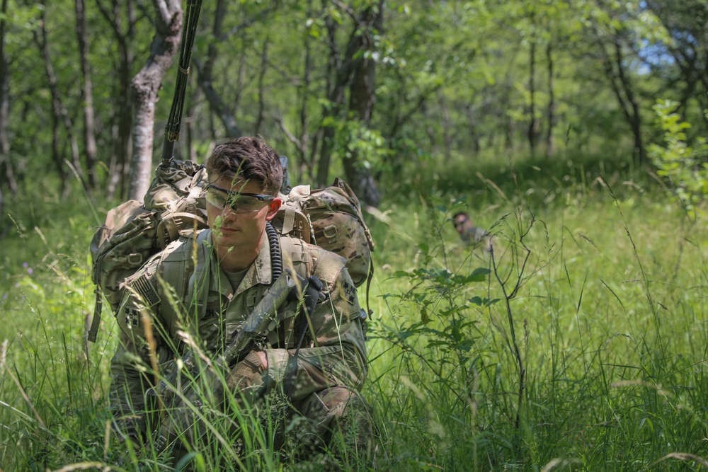 Spur Candidates Complete a Lane on Observation Point Establishment During Spur Ride