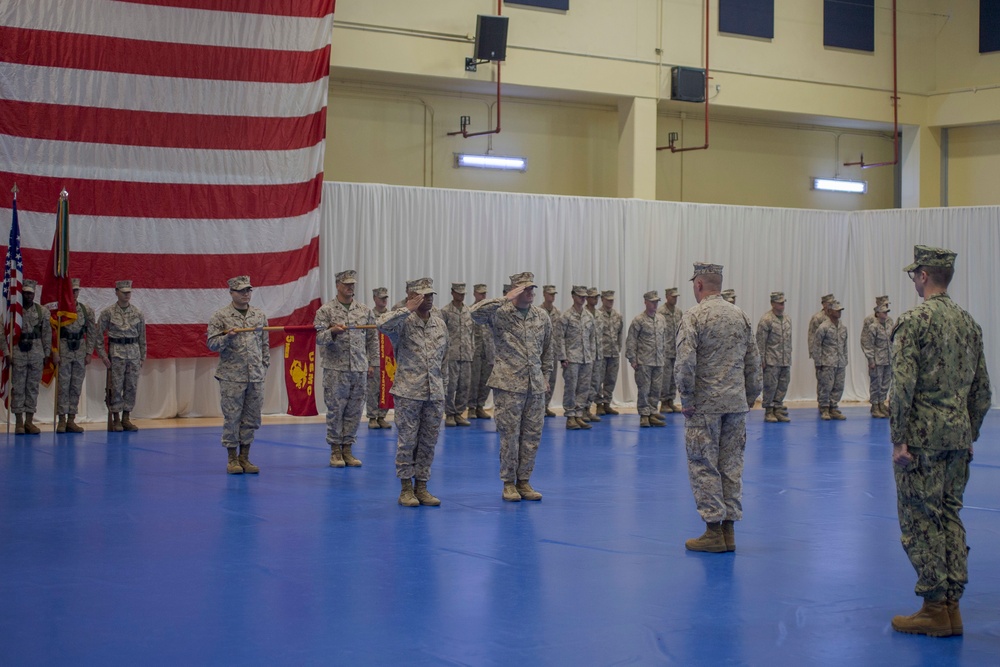 TF 51/5 Change of Command Ceremony