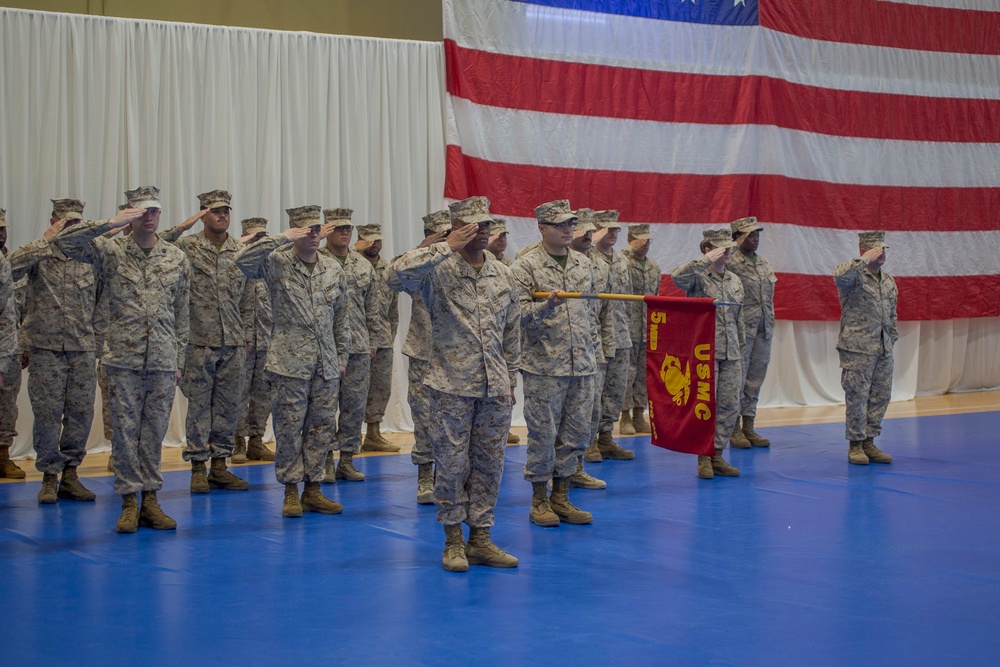 TF 51/5 Change of Command Ceremony