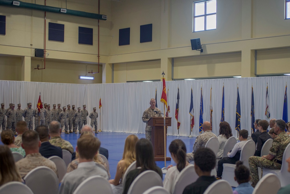 TF 51/5 Change of Command Ceremony