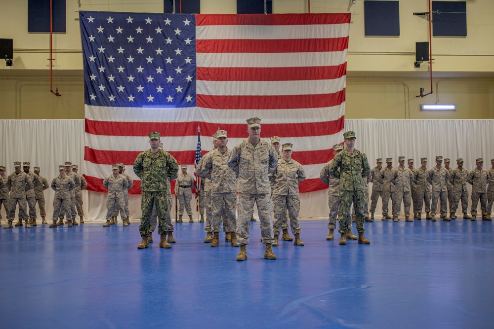 TF 51/5 Change of Command Ceremony