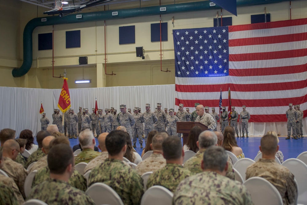 TF 51/5 Change of Command Ceremony