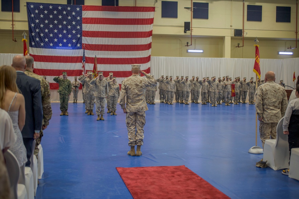 TF 51/5 Change of Command Ceremony