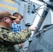 USS Ronald Reagan (CVN 76) hosts Naval Base Guam executive officer