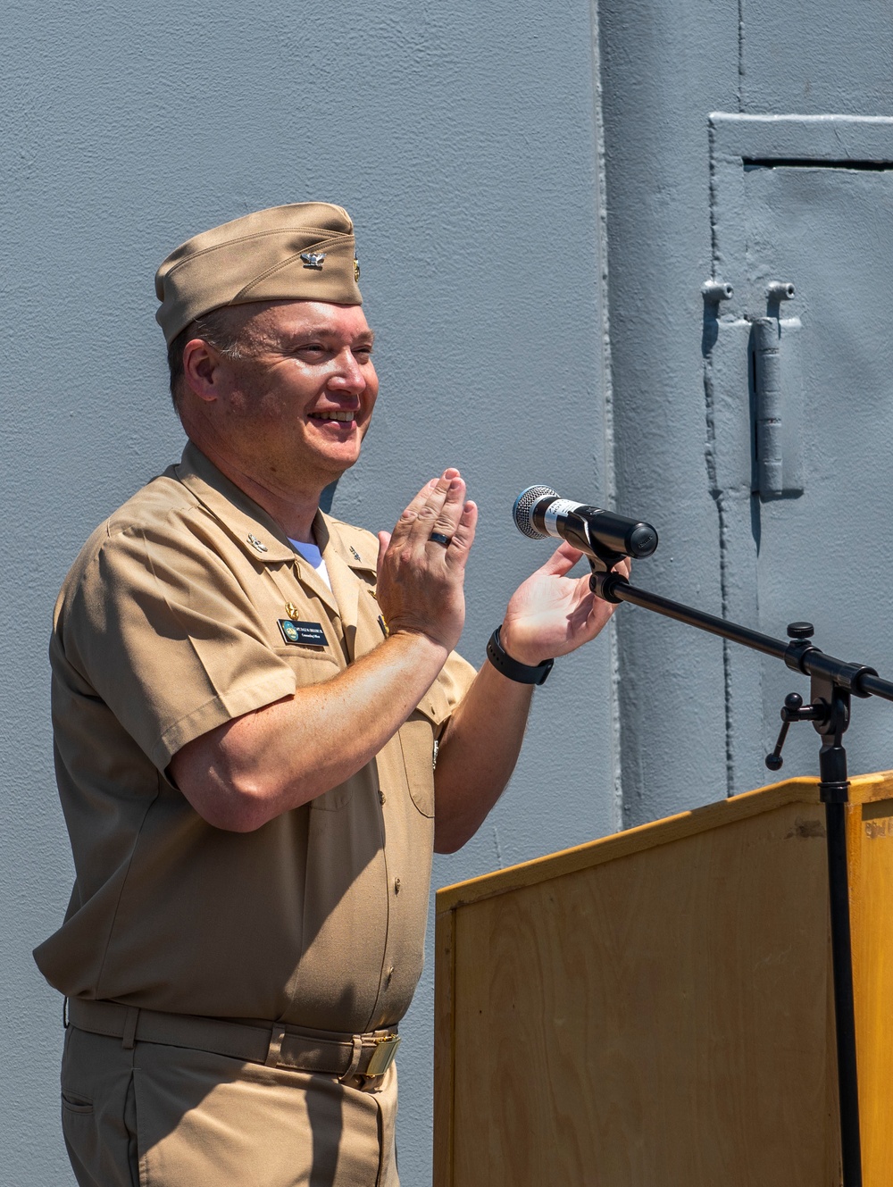 USS Blue Ridge Sailors Promoted