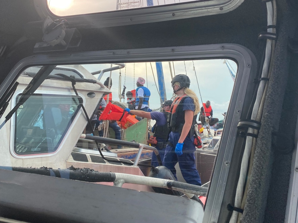 Coast Guard repatriates 98 people to Haiti