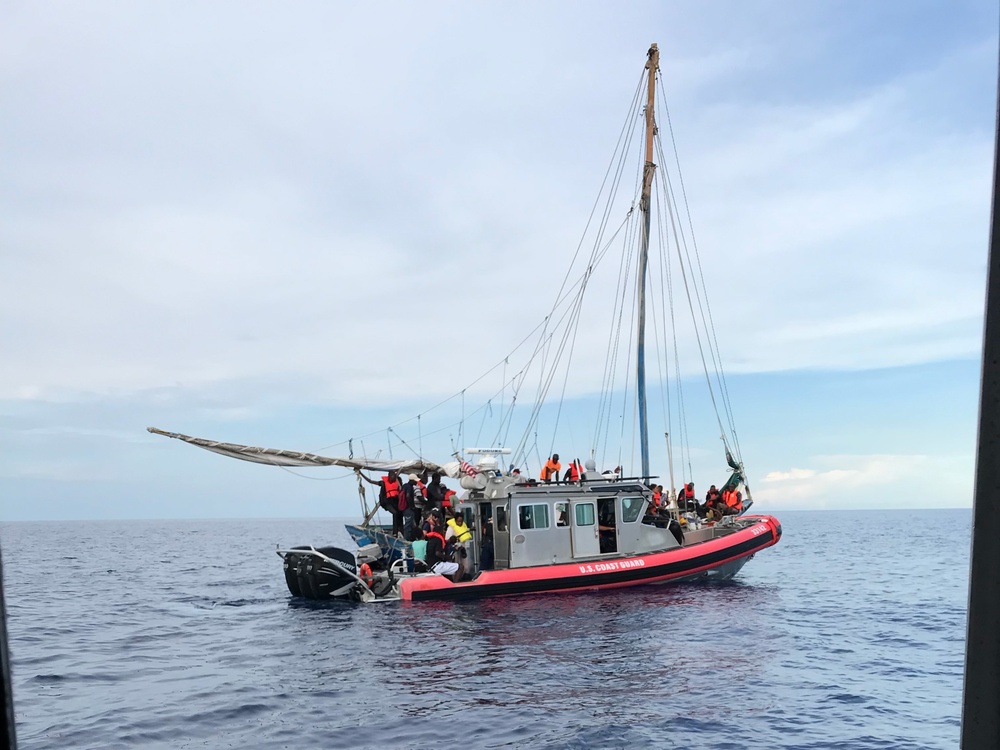 Coast Guard repatriates 98 people to Haiti