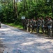 Spur Candidates Conduct CBRN Lane During the Spur Ride