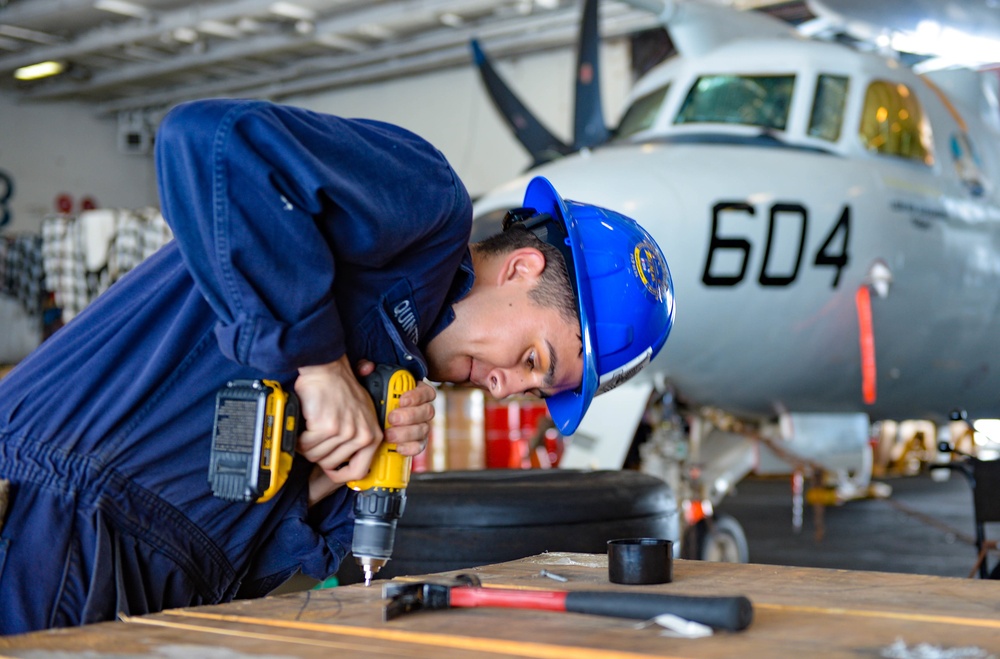 The Harry S. Truman Carrier Strike Group is on a scheduled deployment in the U.S. Naval Forces Europe area of operations, employed by U.S. Sixth Fleet to defend U.S., allied and partner interests.