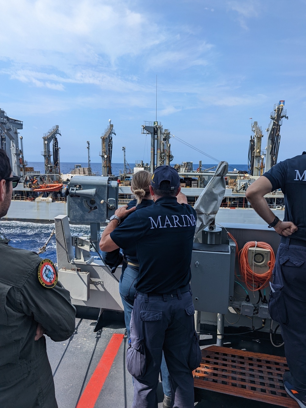 Italian Ship Conducts Exercise with USS George H.W. Bush (CVN 77)