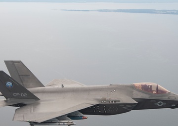 NAS Pax River F-35C GBU-38/54 Flight