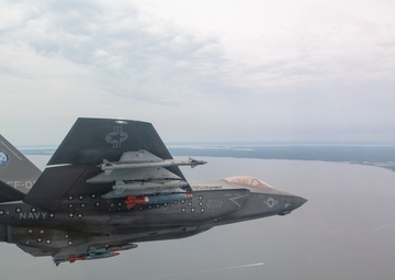 NAS Pax River F-35C GBU-38/54 Flight