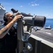 USS George H.W. Bush (CVN 77) Sailor Stands Watch