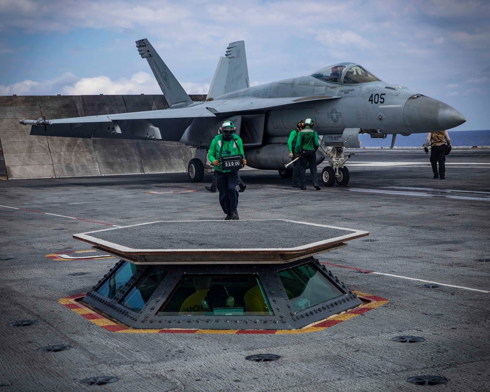 Flight Operations Aboard USS George H.W. Bush (CVN 77)