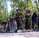 Spur Candidates Conduct CBRN Lane During the Spur Ride