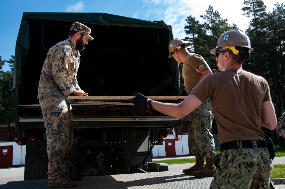 NMCB 133 Supports BALTOPS