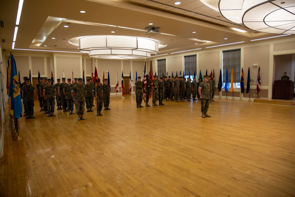 2d Intel Bn. Change of Command Ceremony