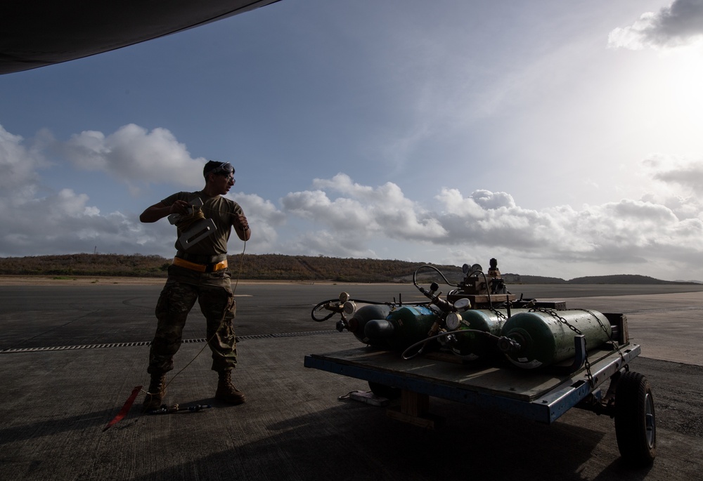 MacDill fuels Operation Noble Defender over Carribean Sea