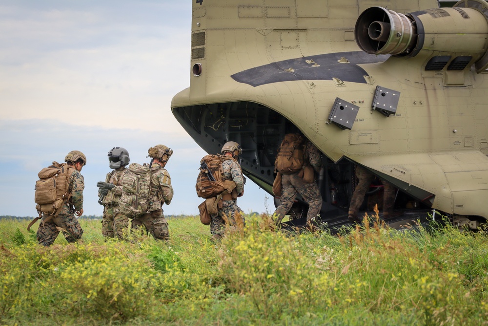 Fox Company 2/24 at Exercise Gunslinger 22