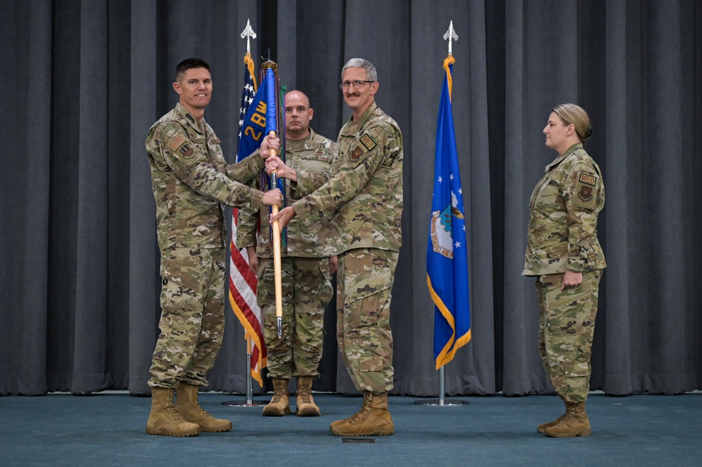 2nd MDG Change of Command
