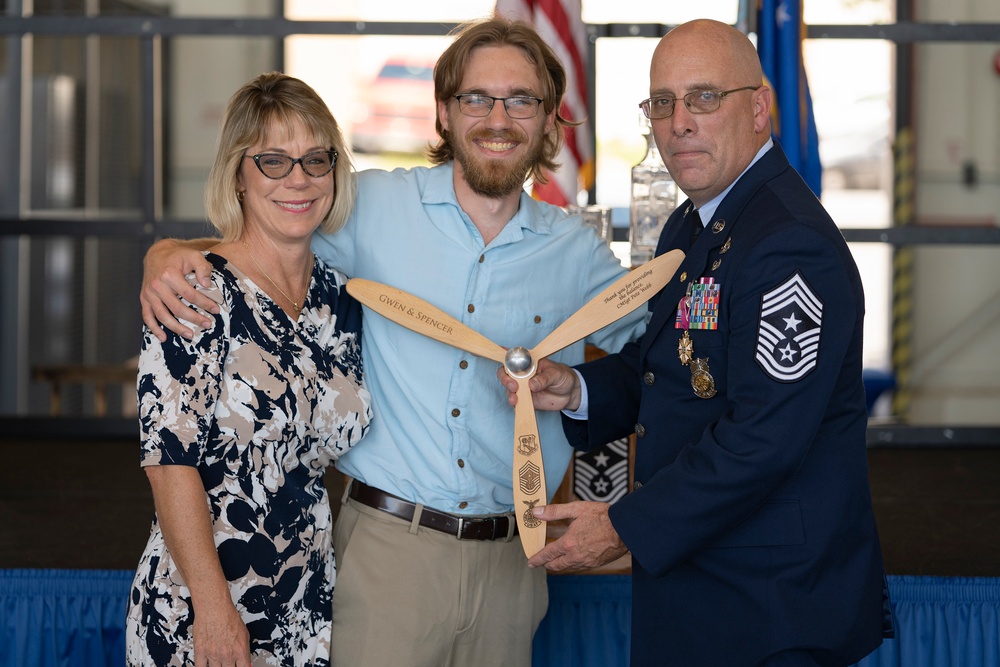 Chief Webb bids farewell to the 919th