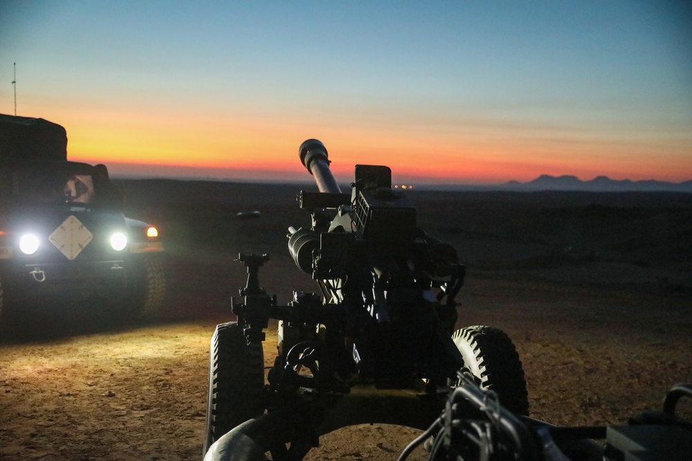 Oregon Army National Guard artillery partakes in African Lion 22 in Tunisia