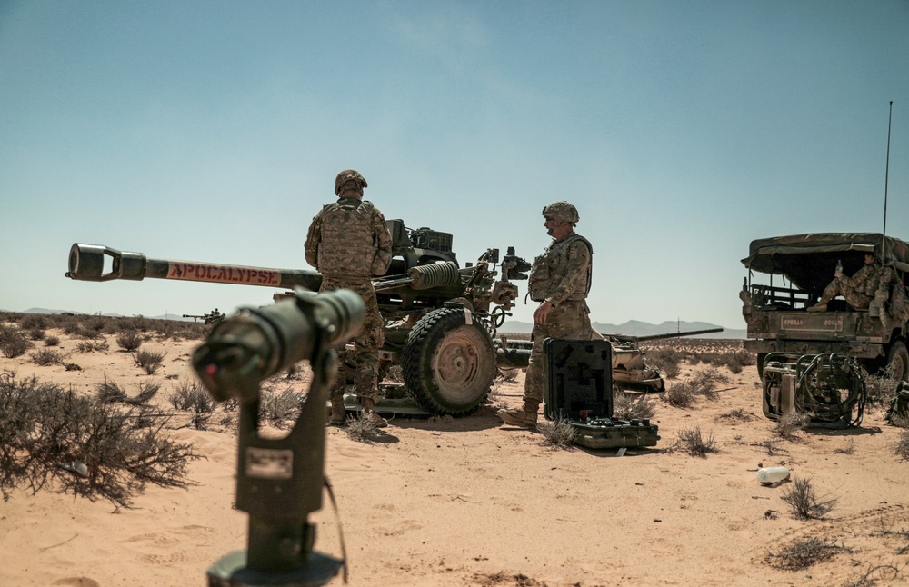 Oregon Army National Guard artillery partakes in African Lion 22 in Tunisia