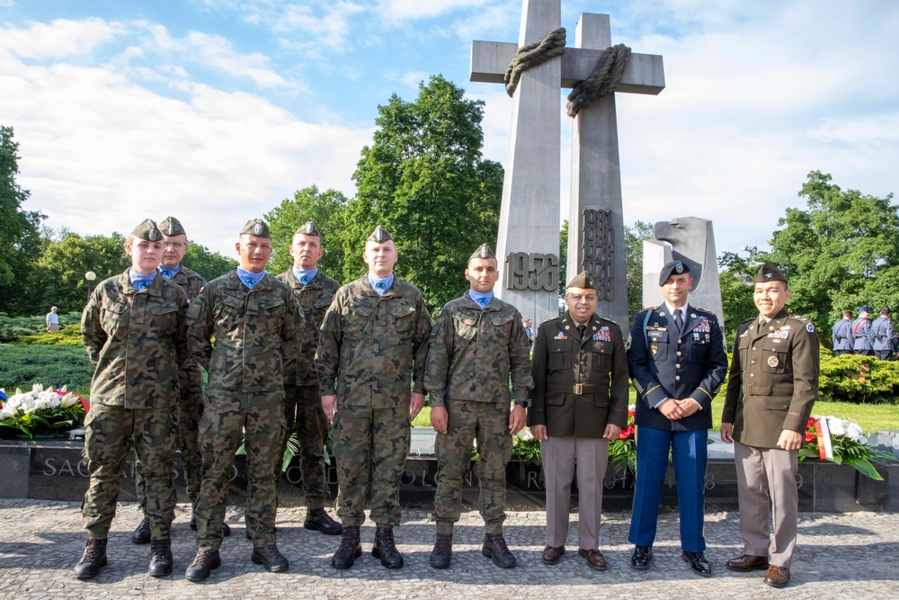 1956 Poznan Uprising Monument Ceremony