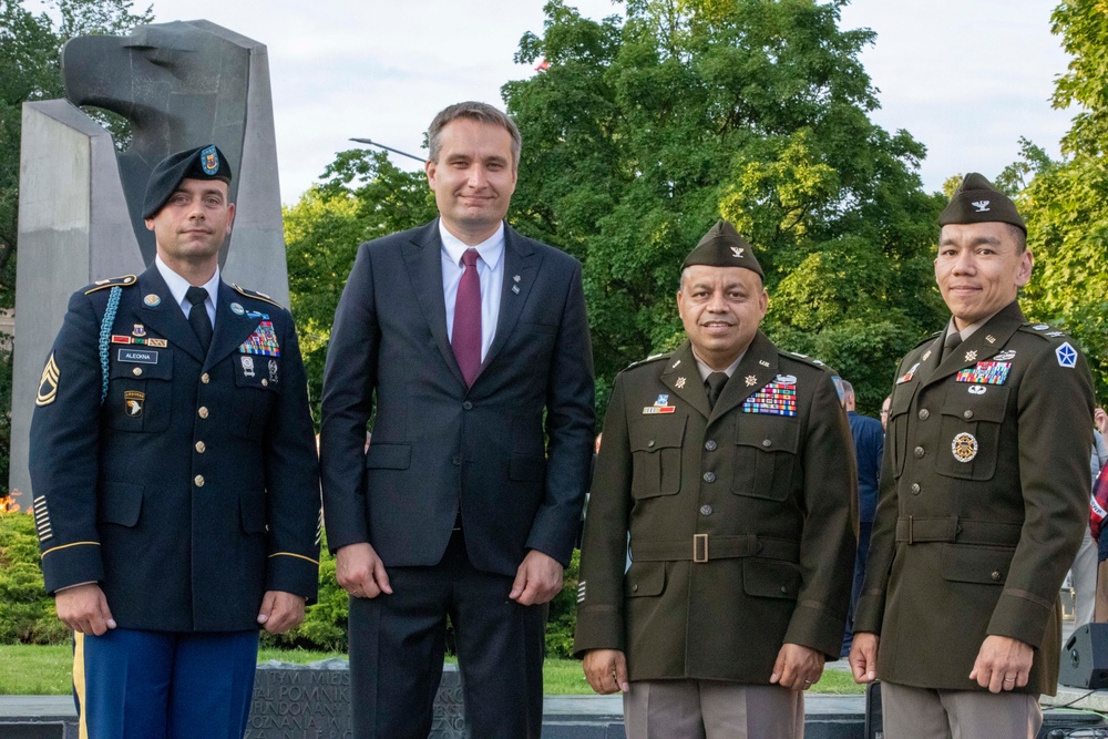 1956 Poznan Uprising Monument Ceremony