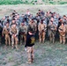 Spur Candidates Conduct a Ruck March During a Spur Ride