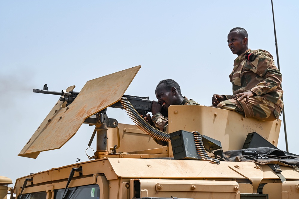 SFAB Conduct Counter IED Training at Range