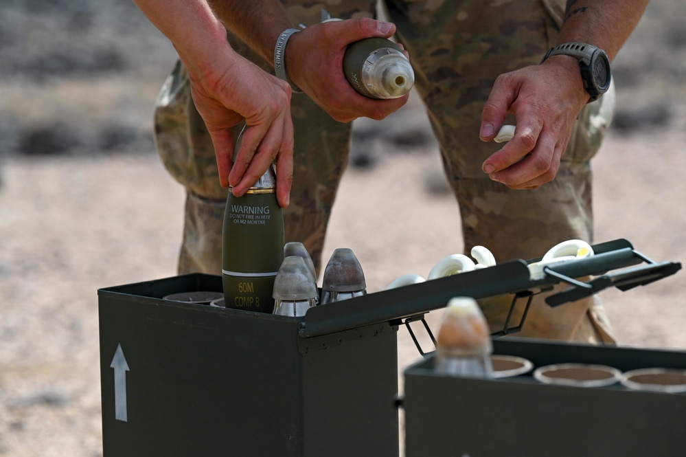 CJTF-HOA’s East Africa Response Force Hones Mortar Skills