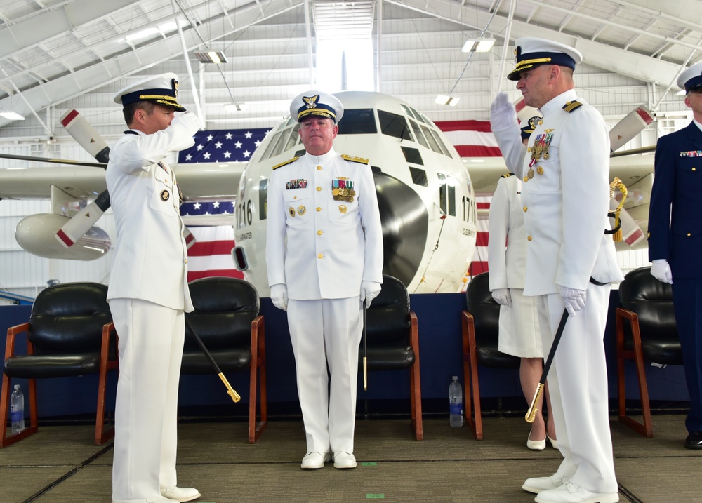 Coast Guard Air Station Clearwater holds change of command ceremony