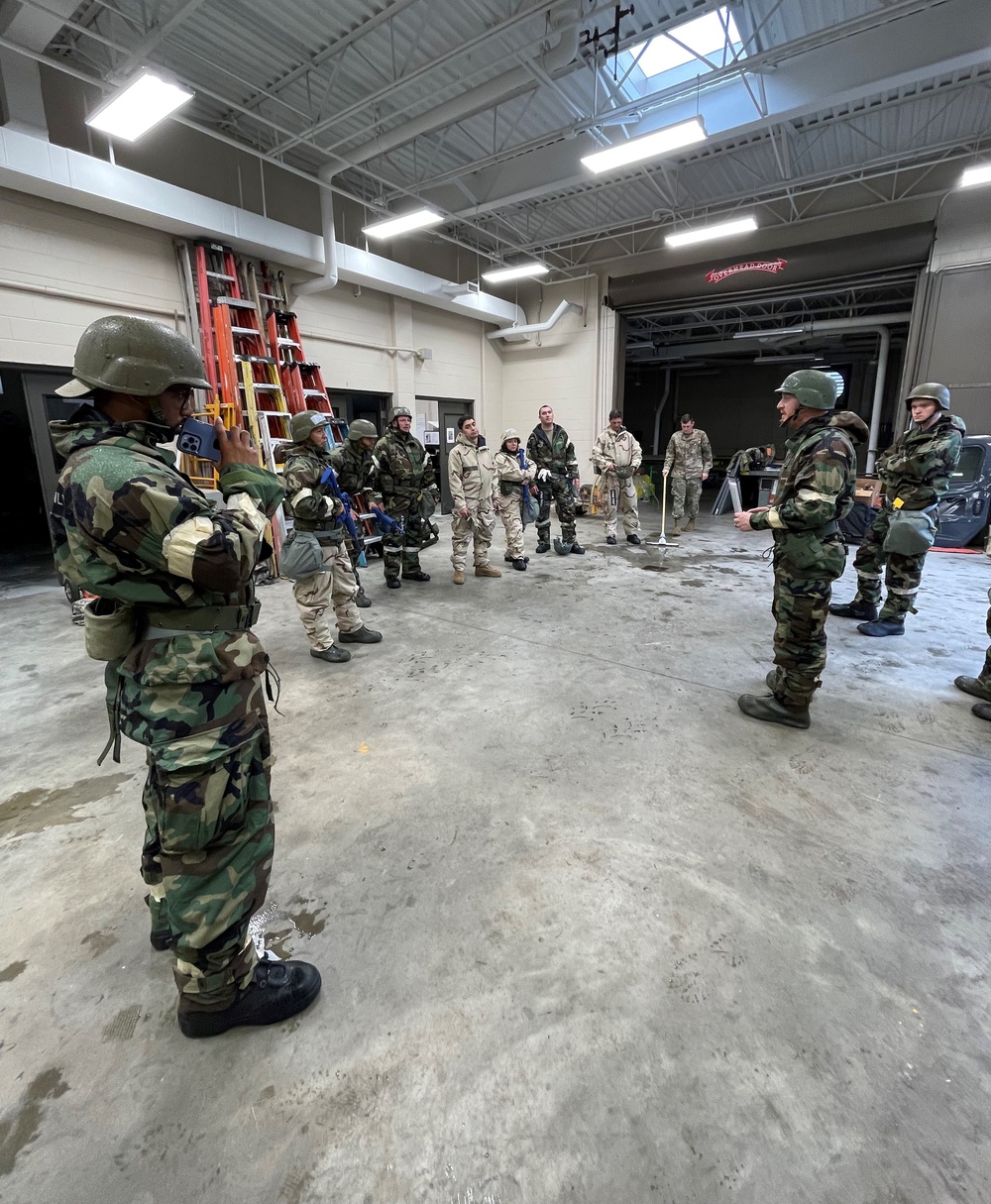 MD Airmen prepare for engineering deployment