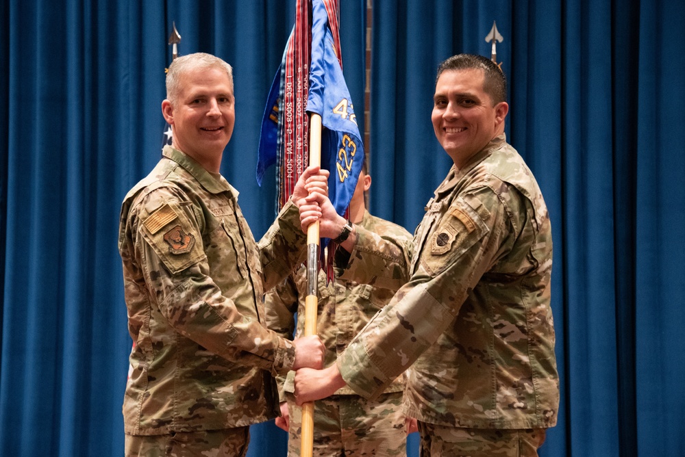 423d Training Squadron change of command