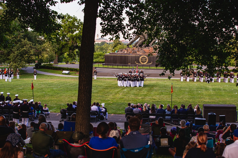 Marine Barracks Washington continued to honor service members, both past and present