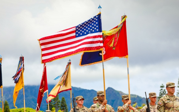 3IBCT, 25th ID change of command ceremony