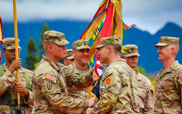 3IBCT, 25th ID change of command ceremony